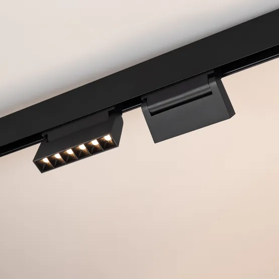 Фото #3 товара Светильник MAG-ORIENT-LASER-FOLD-S195-6W Warm3000 (BK, 30 deg, 48V, DALI) (Arlight, IP20 Металл, 5 лет)