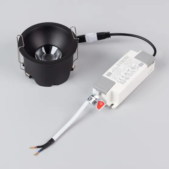 Фото #3 товара Светильник MS-HARBOR-R82-10W Day4000 (BK, 36 deg, 230V) (Arlight, IP20 Металл, 5 лет)