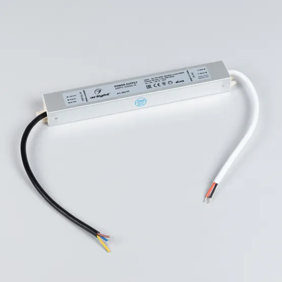 Фото #3 товара Блок питания ARPV-24040-D (24V, 1.7A, 40W) (Arlight, IP67 Металл, 3 года)