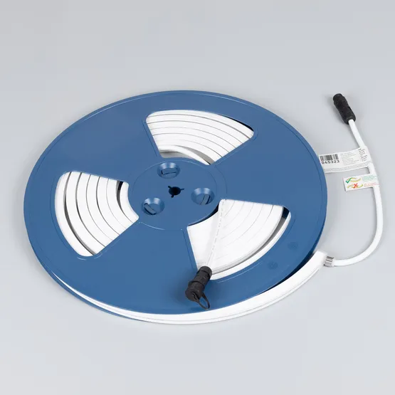 Фото #6 товара Грейзер SPI THOR-TOP-B70-10x10mm 24V RGB (15 W/m, IP67, 5m, wire x2) (Arlight, Вывод вниз, 3 года)