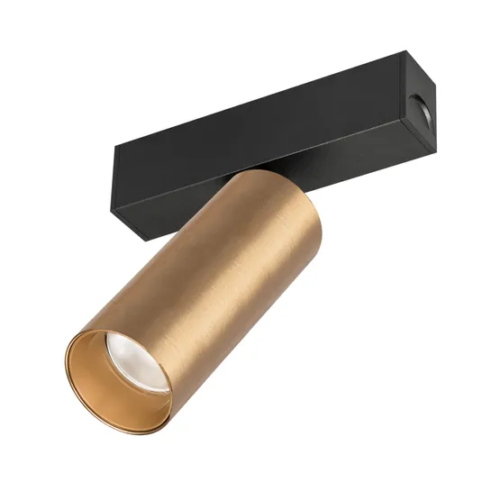 Фото #1 товара Светильник MAG-SPOT-25-R90-9W Day4000 (BK-GD, 30 deg, 24V) (Arlight, IP20 Металл, 5 лет)