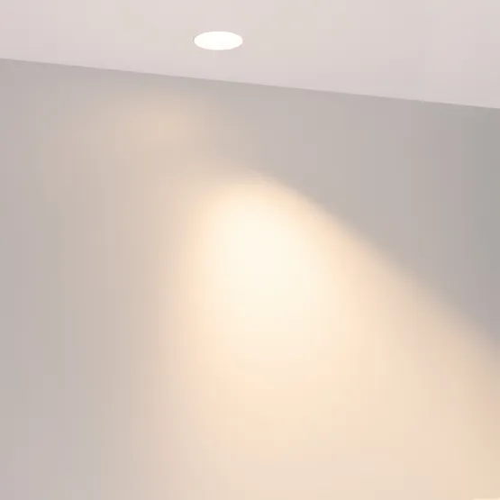 Фото #6 товара Светильник MS-ARADO-TRIMLESS-R55-7W Warm3000 (WH-WH, 55 deg, 230V) (Arlight, IP20 Металл, 5 лет)