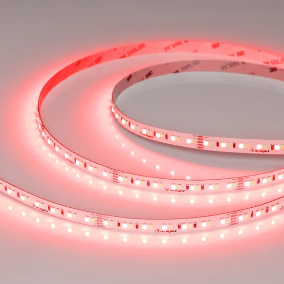 Фото #7 товара Светодиодная лента RT-A168-10mm 24V RGBW-Warm (20 W/m, IP20, 5m) (Arlight, высок.эфф.150 лм/Вт)
