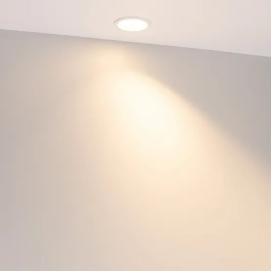 Фото #6 товара Светильник MS-ARADO-BUILT-R65-9W Warm3000 (WH-WH, 55 deg, 230V) (Arlight, IP20 Металл, 5 лет)