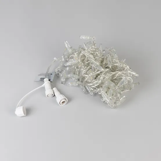 Фото #3 товара Светодиодная гирлянда ARD-STRING-CLASSIC-10000-CLEAR-100LED-FLASH BLUE (230V, 7W) (Ardecoled, IP65)