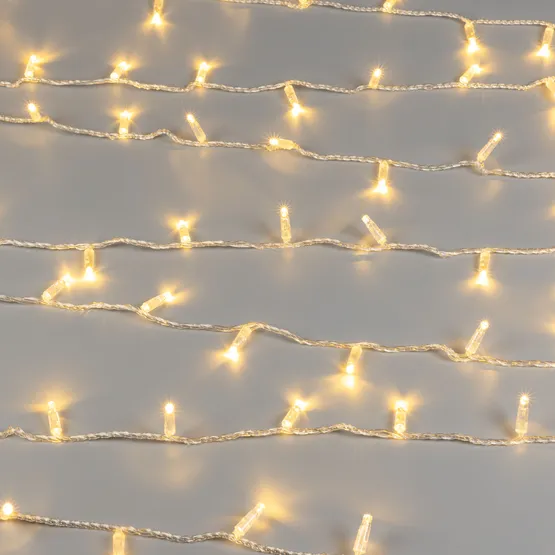 Фото #2 товара Светодиодная гирлянда ARD-STRING-CLASSIC-10000-CLEAR-100LED-STD WARM (230V, 7W) (Ardecoled, IP65)