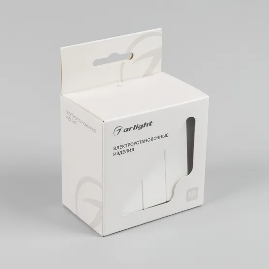 Фото #4 товара Механизм выключателя трехклавишный непроходной SWT-MK03-PL-WH-V (250V, 10A) (Arlight, -)