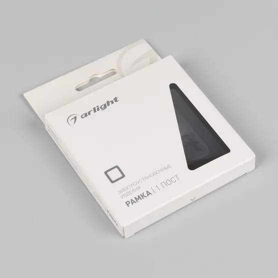 Фото #4 товара Рамка стеклянная FRM-OMALI-SFGS-1-BK (Arlight, -)