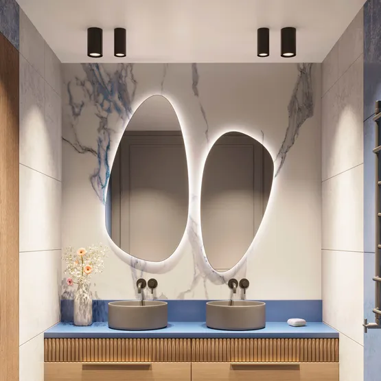 Фото #5 товара Светильник SP-SALT-R75-15W Warm3000 (BK, 40 deg, 230V) (Arlight, IP54 Металл, 5 лет)