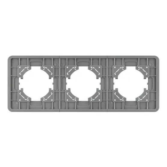 Фото #3 товара Рамка стеклянная FRM-OMALI-SFGS-3-GR (Arlight, -)