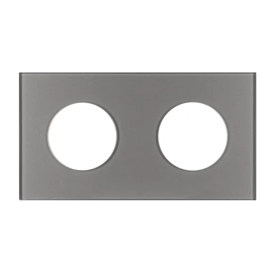 Фото #2 товара Рамка стеклянная FRM-GLARE-GC-2-GR (Arlight, -)