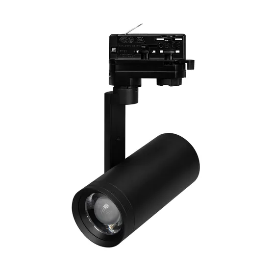 Фото #1 товара Светильник LGD-URANUS-4TR-R75-18W/25W Warm3500-MIX (BK, 20-50 deg, side holder, 230V) (Arlight, IP20 Металл, 5 лет)