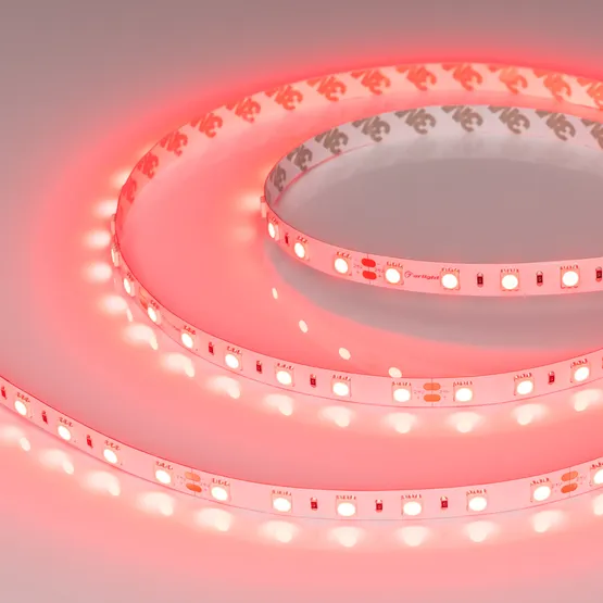 Фото #5 товара Светодиодная лента RT-B60-10mm 24V Red (14.4 W/m, IP20, 5060, 5m) (Arlight, Открытый)