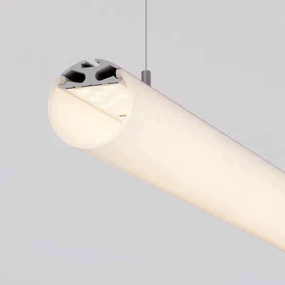 Фото #5 товара Профиль ROUND-D30-2000 ANOD (Arlight, Алюминий)