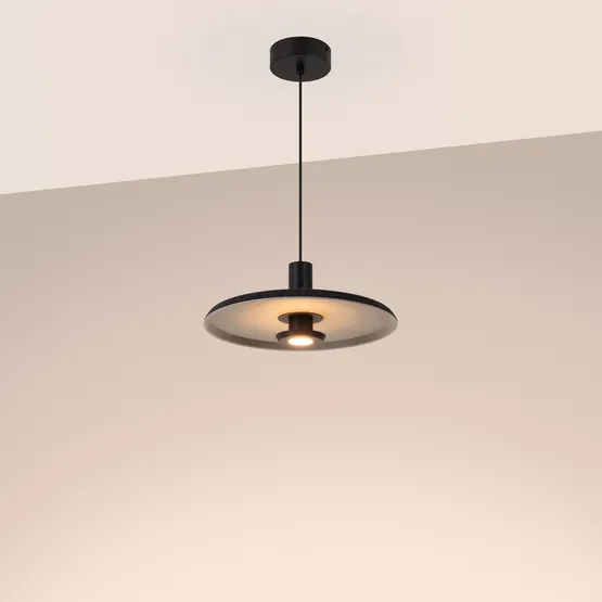 Фото #5 товара Светильник SP-KOTARO-R350-12W Warm2700 (BK-GR, 36 deg, 230V, TRIAC) (Arlight, IP20)