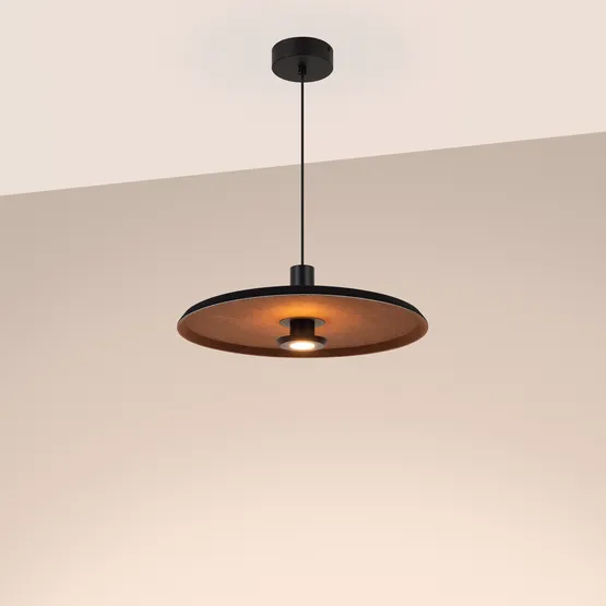 Фото #4 товара Светильник SP-KOTARO-R450-12W Warm2700 (BK-CF, 36 deg, 230V, TRIAC) (Arlight, IP20)