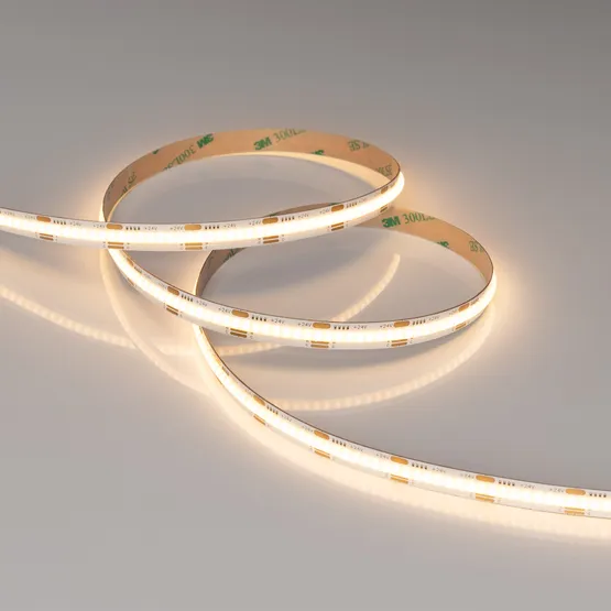 Фото #2 товара Светодиодная лента COB-X576-10mm 24V White-MIX (16.5 W/m, IP20, CSP, 5m) (Arlight, Изменяемая ЦТ)