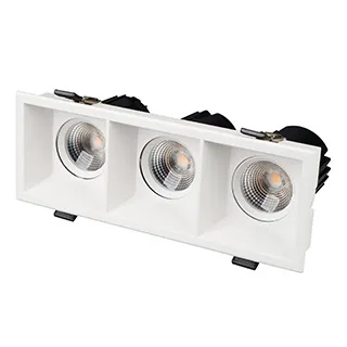 Фото #1 товара Светильник MS-FLOW-BUILT-S230x85-3x6W Warm3000 (WH, 38 deg, 230V) (Arlight, IP20 Металл, 5 лет)
