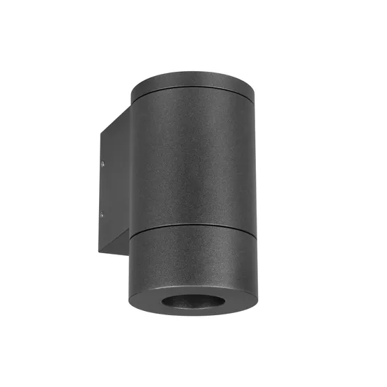 Фото #1 товара Светильник LGD-RAY-WALL-R65-12W Warm3000 (GR, 6 deg, 230V) (Arlight, IP65 Металл, 3 года)