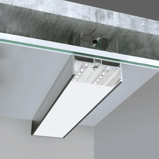 Фото #5 товара Профиль с экраном SL-LINE-7532-2000 ANOD (Arlight, Алюминий)