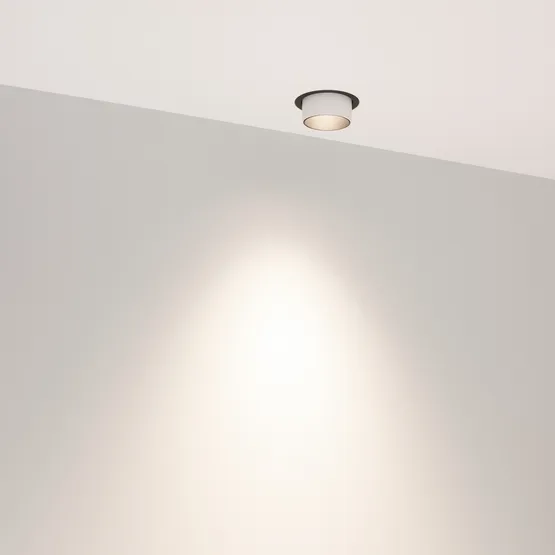 Фото #3 товара Светильник SP-NUANCE-TRIMLESS-PULL-R35-7W Day4000 (WH, 36 deg, 230V) (Arlight, IP40 Металл, 5 лет)