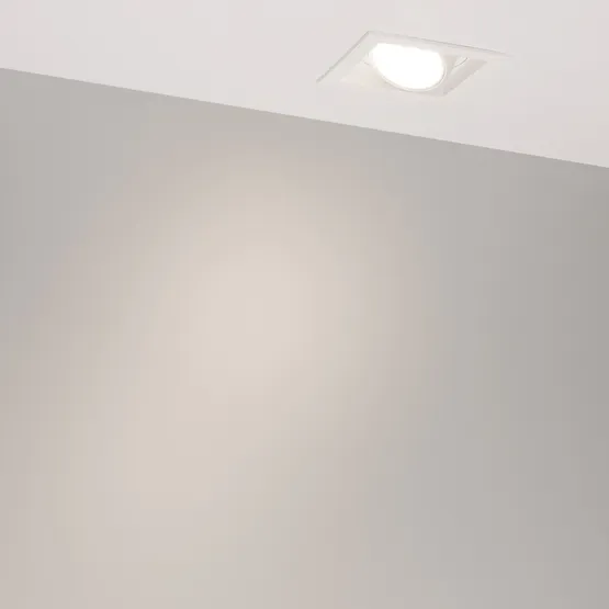 Фото #6 товара Светильник MS-VORTEX-BUILT-S117x117-20W Day4000 (WH-WH, 20 deg, 230V) (Arlight, IP20 Металл, 5 лет)