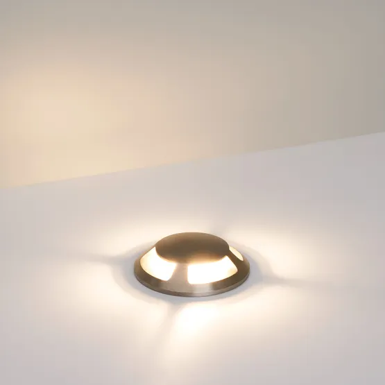 Фото #2 товара Накладка ART-DECK-CAP-LID4-R65 (SL, STEEL) (Arlight, Металл)