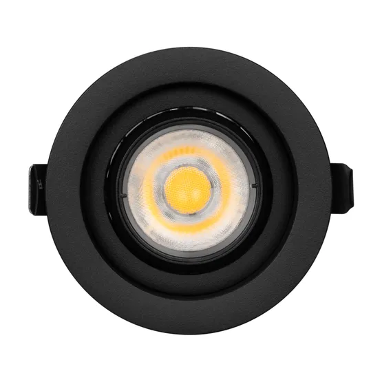 Фото #2 товара Светильник MS-VORTEX-BUILT-R90-12W Warm3000 (BK-BK, 40 deg, 230V) (Arlight, IP20 Металл, 5 лет)