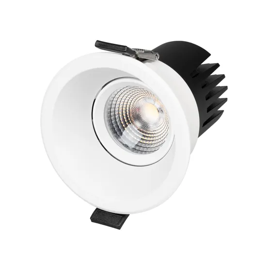 Фото #1 товара Светильник MS-FLOW-BUILT-R85-12W Warm3000 (WH, 55 deg, 230V) (Arlight, IP20 Металл, 5 лет)