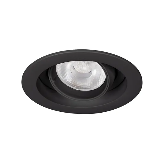 Фото #1 товара Светильник MS-VORTEX-BUILT-R90-12W Day4000 (BK-BK, 20 deg, 230V) (Arlight, IP20 Металл, 5 лет)