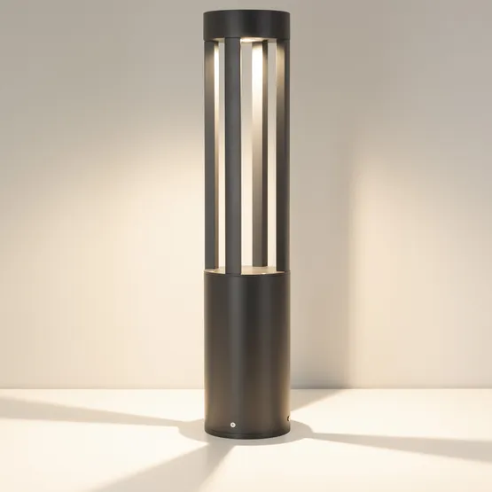 Фото #4 товара Светильник LGD-CASTELLO-BOLL-H1000-20W Warm3500-MIX (GR, 80 deg, 230V) (Arlight, IP65 Металл, 5 лет)