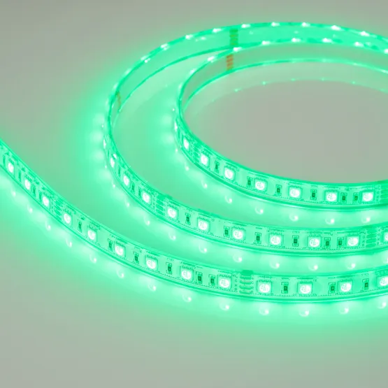 Фото #6 товара Светодиодная лента герметичная RTW-PU-B60-12.5mm 24V RGB (14.4 W/m, IP68, 5060, 5m) (Arlight, -)