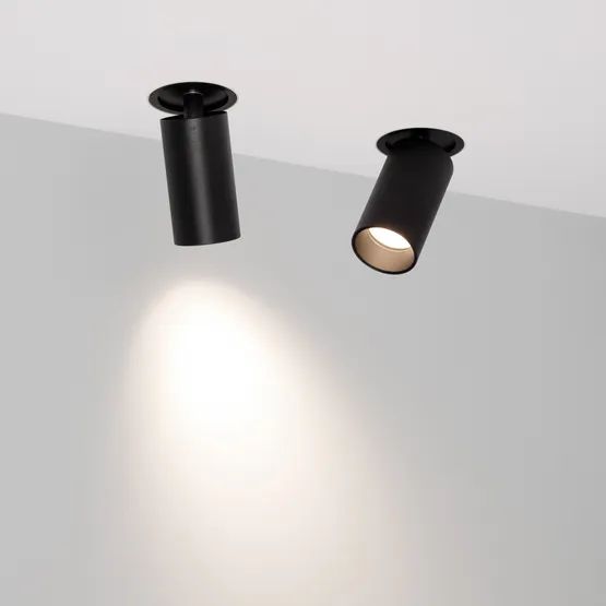 Фото #3 товара Светильник SP-NUANCE-TRIMLESS-PULL-R35-7W Day4000 (BK, 36 deg, 230V) (Arlight, IP40 Металл, 5 лет)