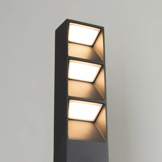 Фото #2 товара Светильник LGD-TILLIS-BOLL-SOCKET-H900-12W Warm3000 (GR, 92 deg, 230V) (Arlight, IP54 Металл, 3 года)