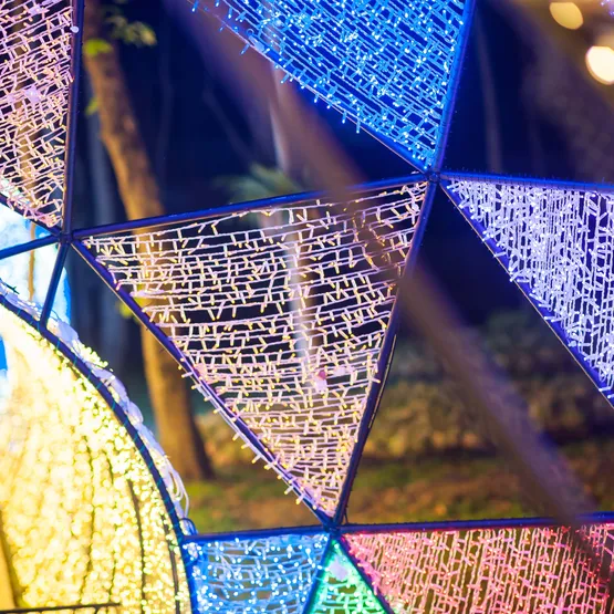 Фото #5 товара Светодиодная гирлянда ARD-STRING-CLASSIC-10000-WHITE-100LED-FLASH WARM (230V, 7W) (Ardecoled, IP65)