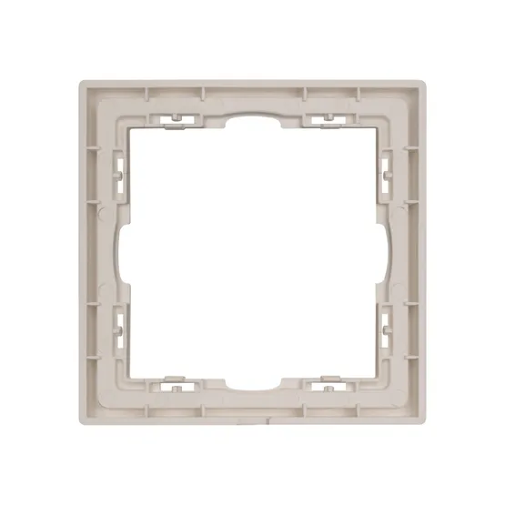 Фото #2 товара Рамка пластиковая FRM-NOBE-SFPL-1-CA (Arlight, Кашемир)