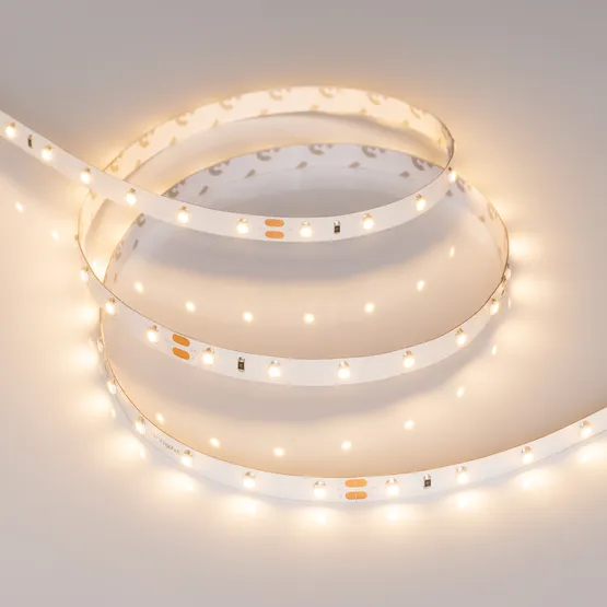 Фото #3 товара Светодиодная лента RT 2-5000 24V Warm2700 (3528, 300 LED, LUX) (Arlight, 4.8 Вт/м, IP20)