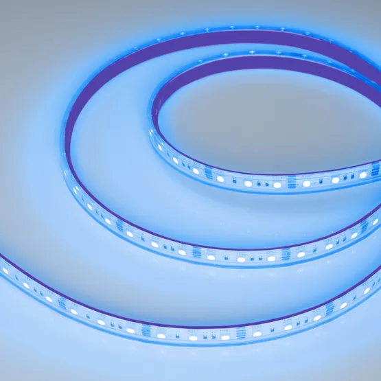 Фото #4 товара Светодиодная лента герметичная RTW-PS-B60-12mm 12V RGB (14.4 W/m, IP67, 5060, 5m) (Arlight, 14.4 Вт/м, IP67)