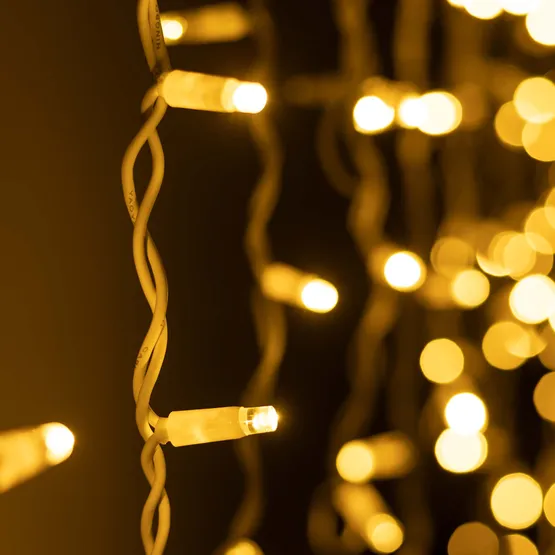 Фото #3 товара Светодиодная гирлянда ARD-EDGE-PRO-4000x600-WHITE-128LED-FLASH Warm/Warm (230V, 8W) (Ardecoled, IP65)