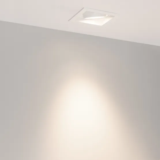 Фото #6 товара Светильник MS-VORTEX-BUILT-S117x117-20W Day4000 (WH-WH, 40 deg, 230V) (Arlight, IP20 Металл, 5 лет)