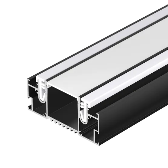Фото #1 товара Профиль STRETCH-32-CEIL-CENTER-2000 BLACK (Arlight, Алюминий)