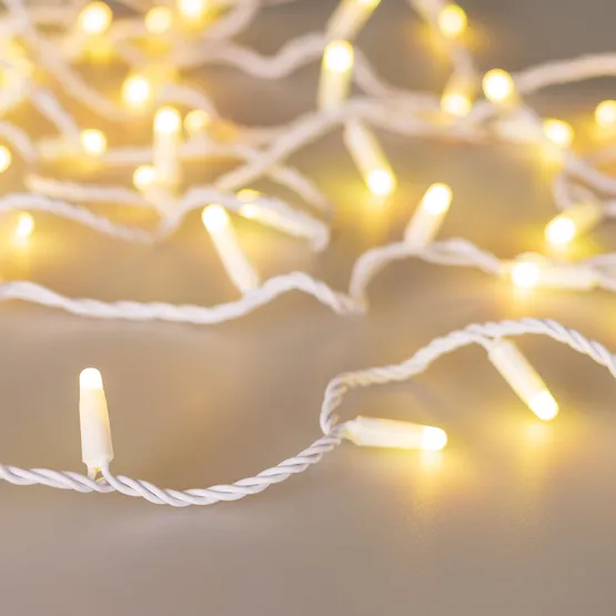 Фото #3 товара Светодиодная гирлянда ARD-STRING-CLASSIC-10000-WHITE-100LED-MILK-SYNC RGB (230V, 6.5W) (Ardecoled, IP65)