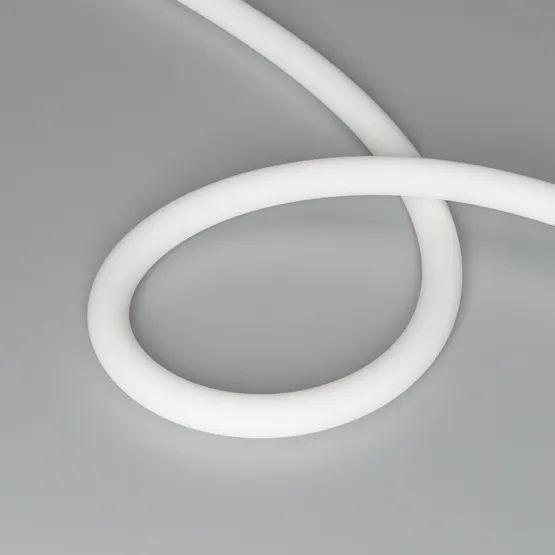 Фото #3 товара Светодиодная лента герметичная MOONLIGHT-TOP-A336-D18mm 24V Warm2300 360deg (14.4 W/m, IP65, 2835, 5m, wire x1) (Arlight, Вывод прямой, 3 года)