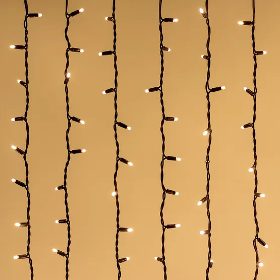 Фото #3 товара Светодиодная гирлянда ARD-CURTAIN-PRO-2000x3000-BLACK-760LED-STD WARM (230V, 70W) (Ardecoled, IP65)