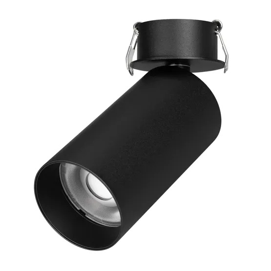 Фото #1 товара Светильник SP-GABI-BUILT-FLAP-R60-12W Warm3000 (BK, 60 deg, 230V) (Arlight, IP40 Металл, 5 лет)