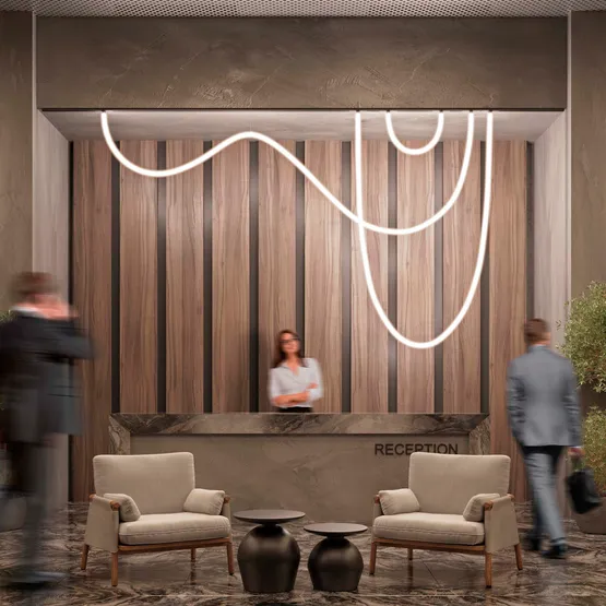 Фото #4 товара Светильник MAG-ORIENT-TUBE-ELASTIC-2620-R30-L1000-14W Day4000 (BK, 360 deg, 48V) (Arlight, IP20 Металл, 3 года)