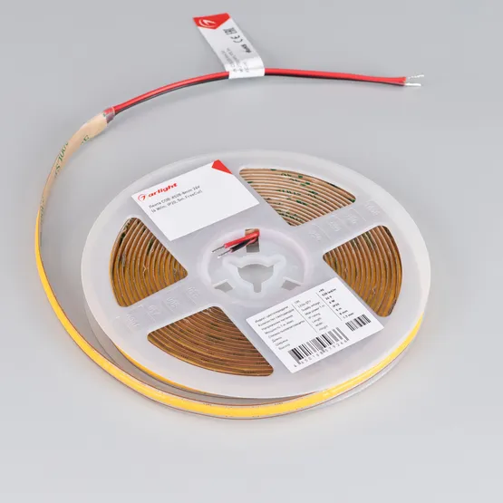 Фото #2 товара Светодиодная лента COB-X528-8mm 24V White6000 (6 W/m, IP20, 5m, FreeCut) (Arlight, Свободная резка)