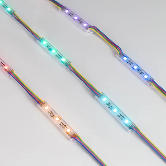 Фото #3 товара Модуль управляемый SPI-B3 12V RGB-RAM (0.6W, IP66, 120 deg) (Arlight, Пластик, 3 года)
