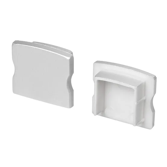 Фото товара Заглушка LINE-1715 SILVER глухая (Arlight, Пластик)