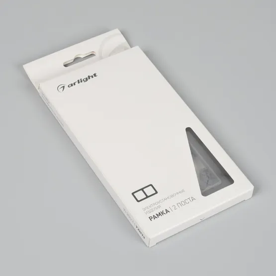 Фото #4 товара Рамка стеклянная FRM-OMALI-SFGS-2-GR (Arlight, -)